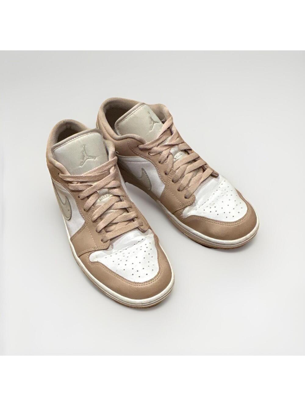 Jordan Women's Air Jordan 1 Low 'Particle Beige' Sneakers US